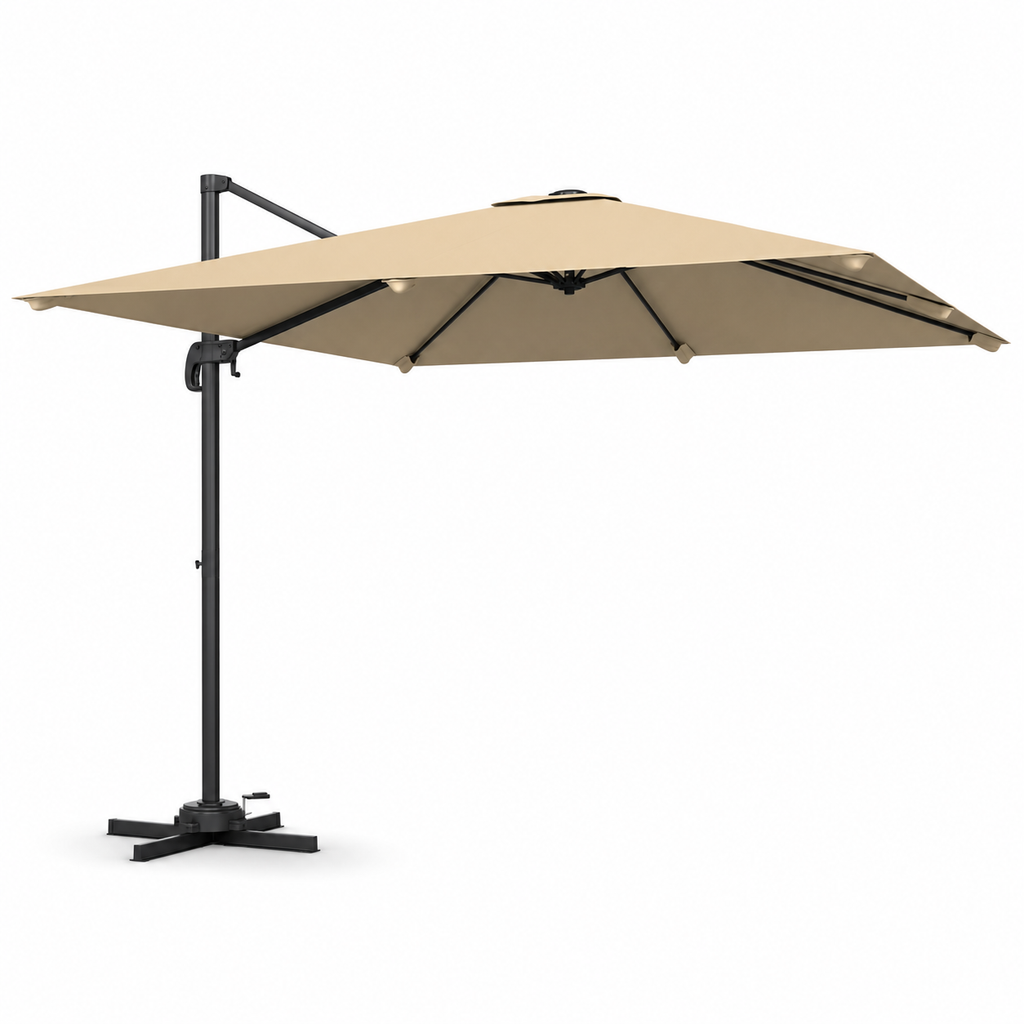 OmbraTerrasse Parasol Déporté 3x3